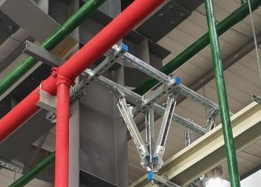 钦州该抗震支架的整体式支吊架结构协调性好